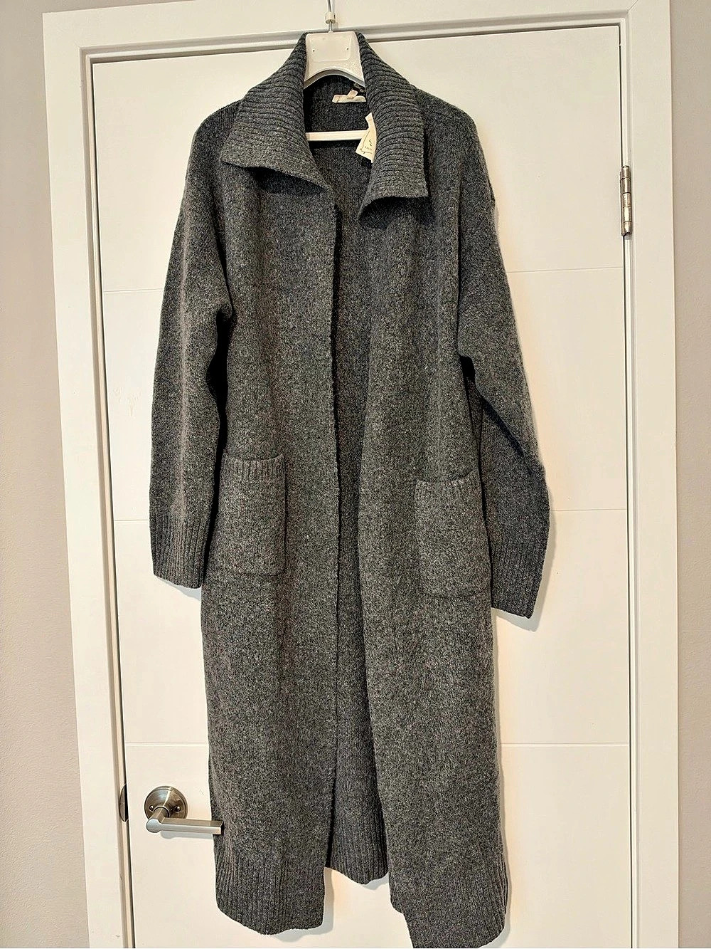 Long Haul Cardigan Gray Small